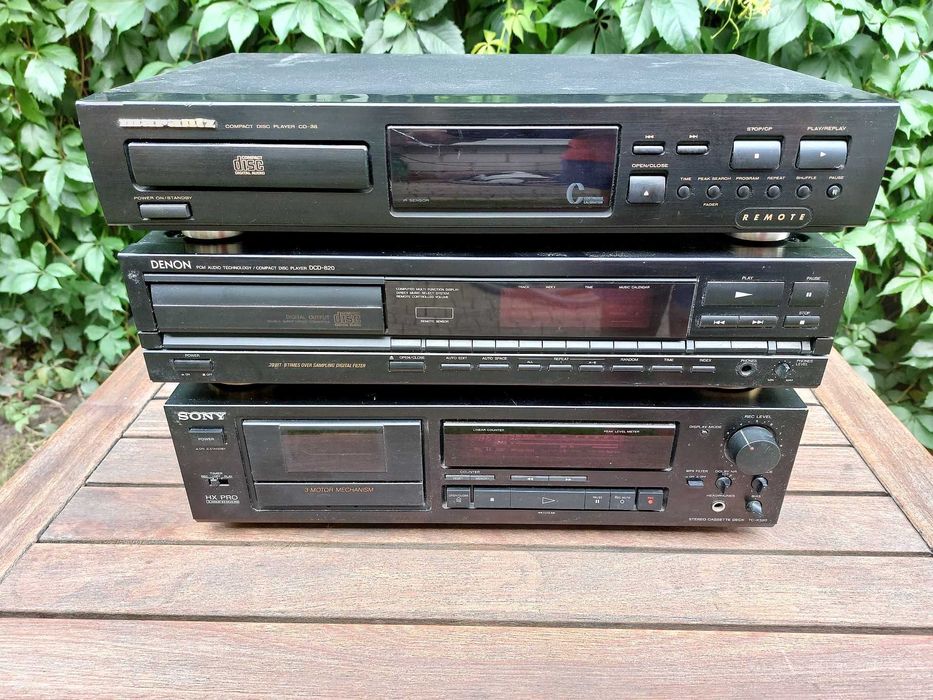 Marantz cd-38 Denon dcd-820 Sony tc-k520