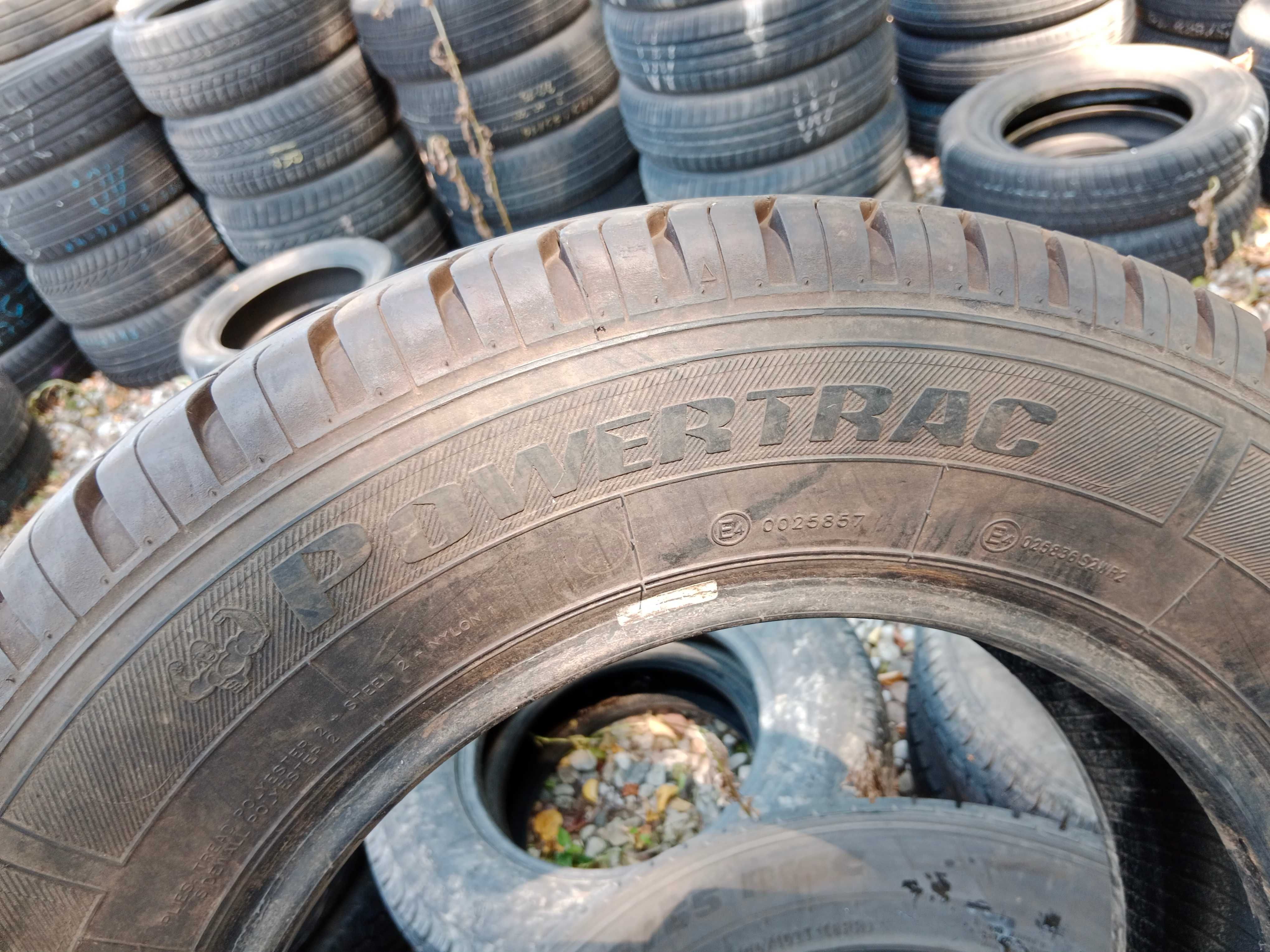 Opona używana 195/70R15C Powertrac Vantour 1szt.