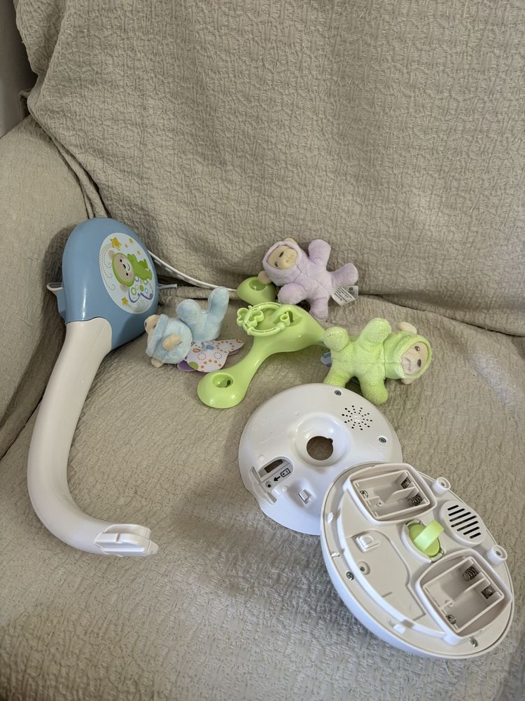 Carrossel mobile sons natureza Fisher Price