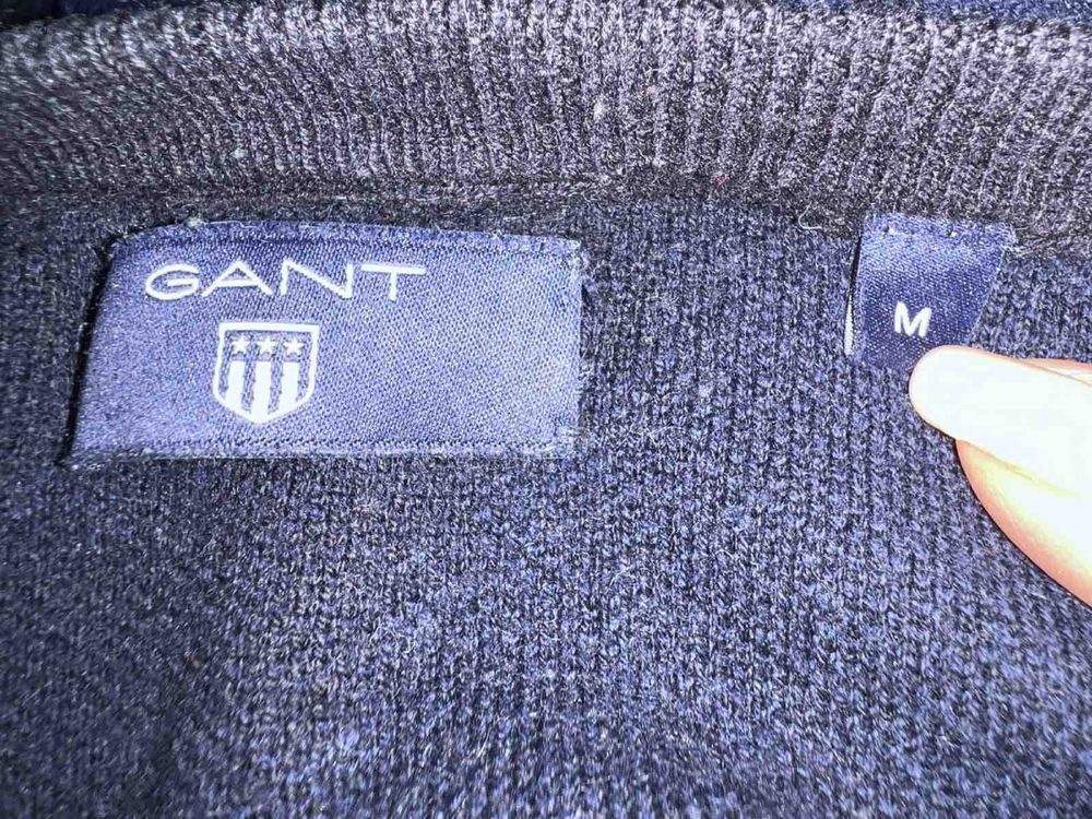 Свитер GANT, шерсть + хлопок