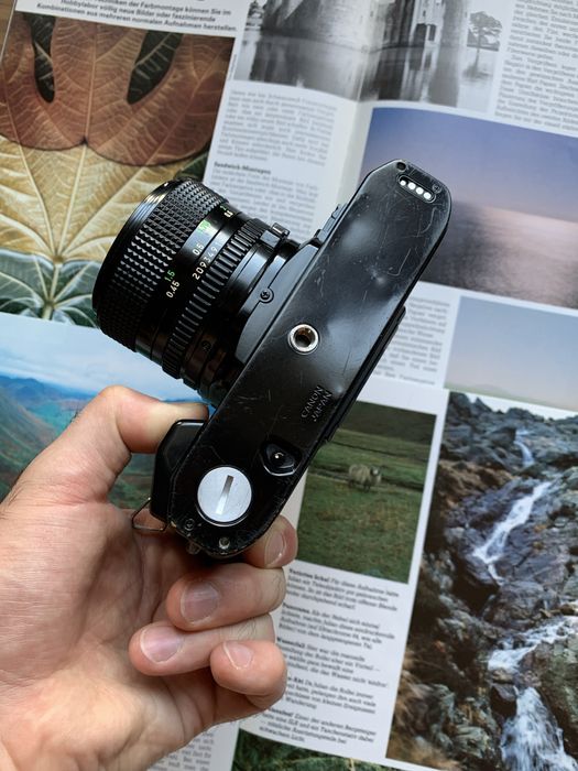 Canon A-1 with Canon nFD 50mm f1.4