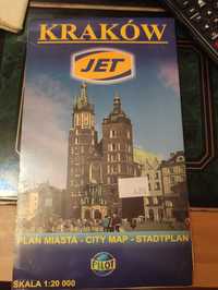 Plan miasta Kraków JET