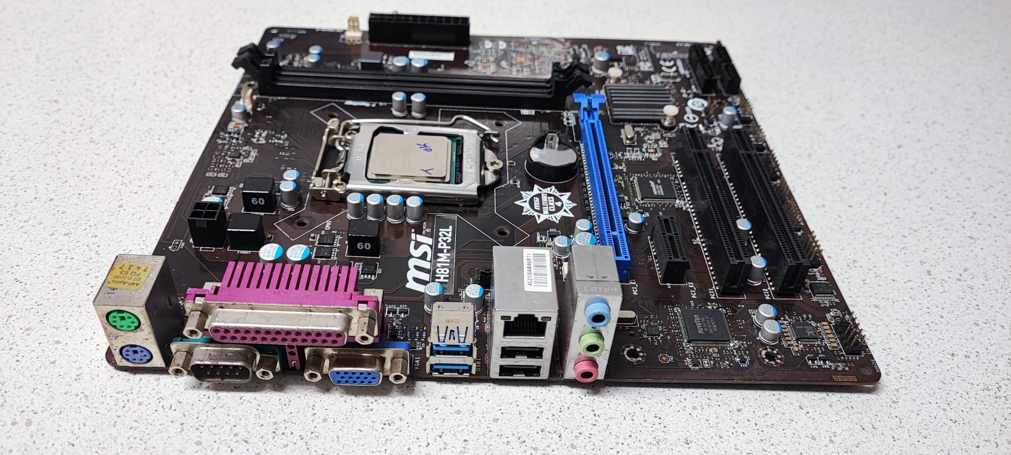 Motherboard  MSI H81M-P32L  (LGA/SOCKET 1150)