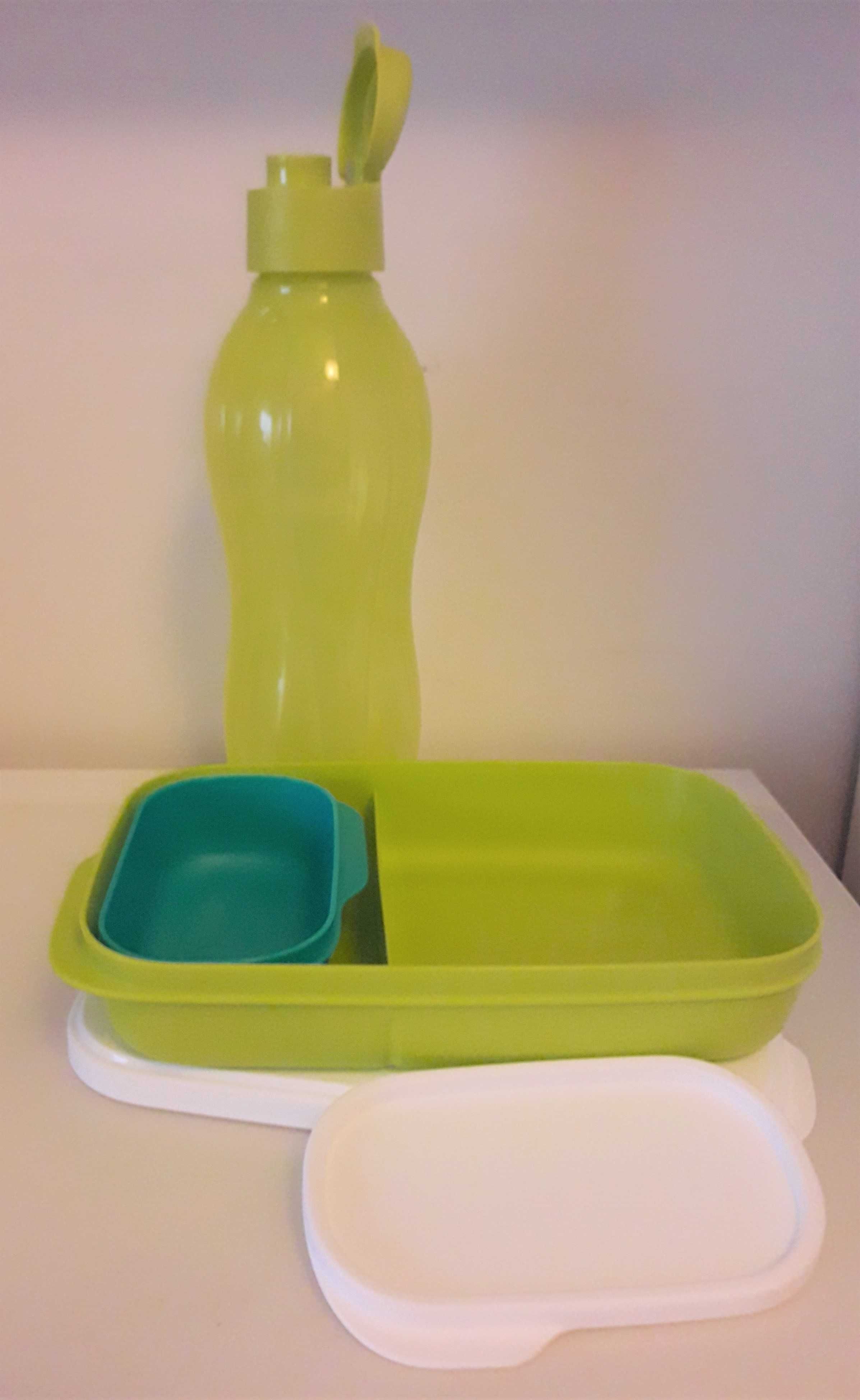 Tupperware Caixa snack + eco garrafa 750ml