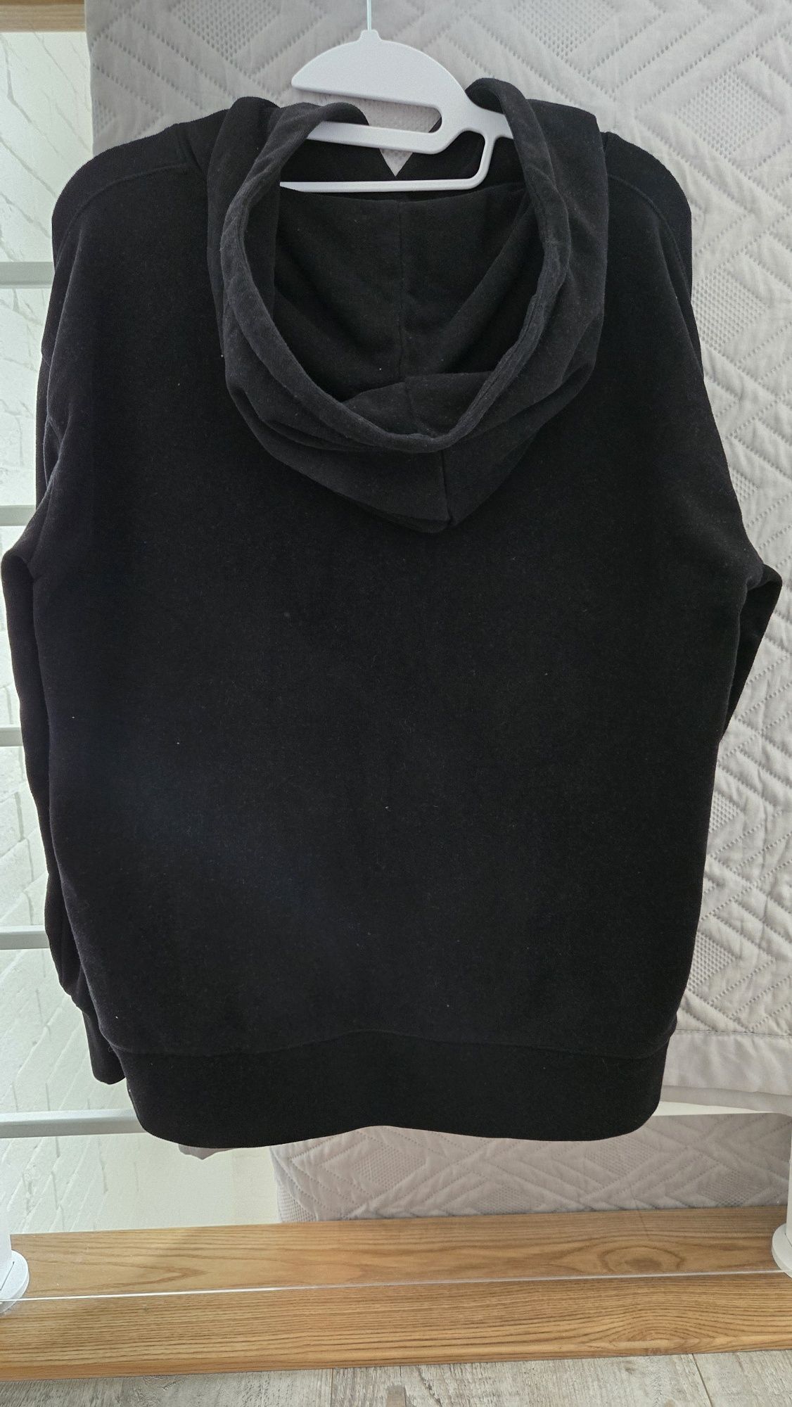 Czarna bluza z kapturem Hugo Boss L