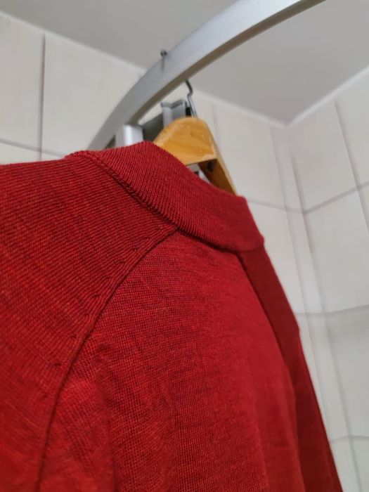 Sweter sweterek Maerz 48 męski L unisex damski wełniany wełna naturaln