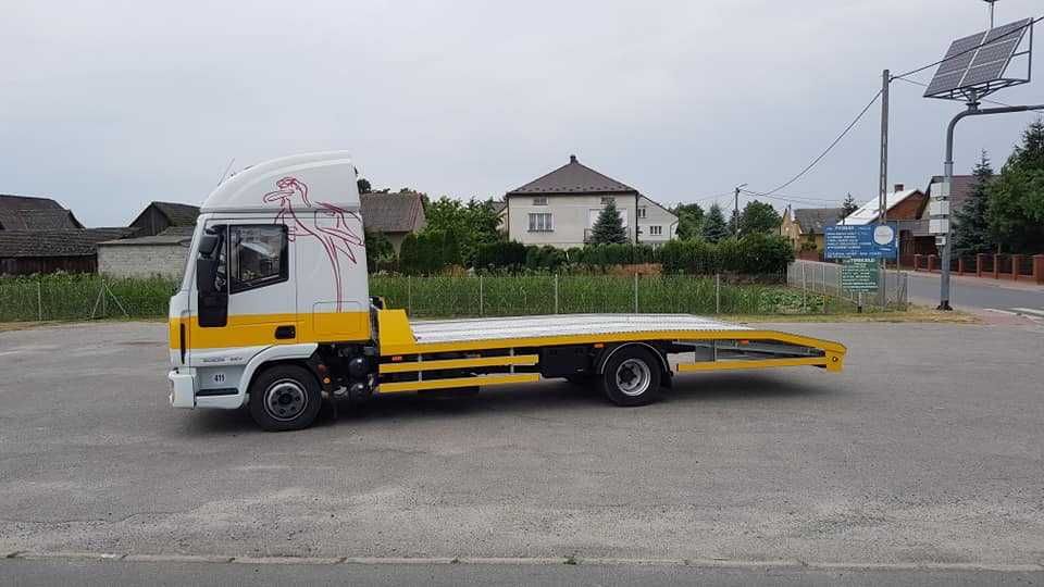 Zabudowa laweta najazd ciężarowy 7,5-10t komplet Eurocargo MAN ATEGO