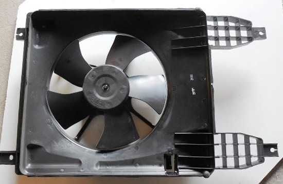 Радіатор охолодження Авео т250/т255, вентилятор радіатора