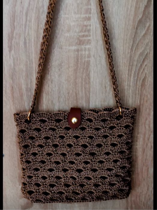 Сумка ручної роботи із поліефірної пряжі