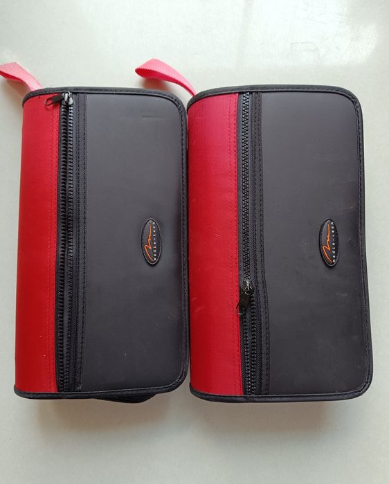 2x pokrowiec etui organizer na 96 płyt CD/DVD Media-Tech