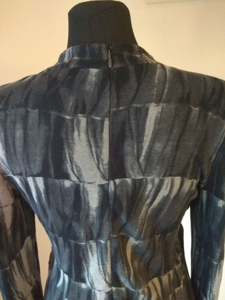 Sukienka Armani Collezioni od Armaniego MIDI w kolanko Zalando M 40 42