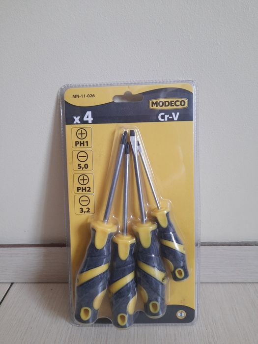 Komplet wkrętaków Modeco