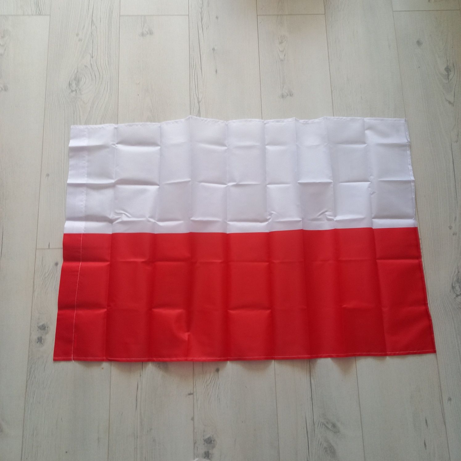Flaga Polski biało-czerwona polska flaga RP symbol 61x96 tunel na kij