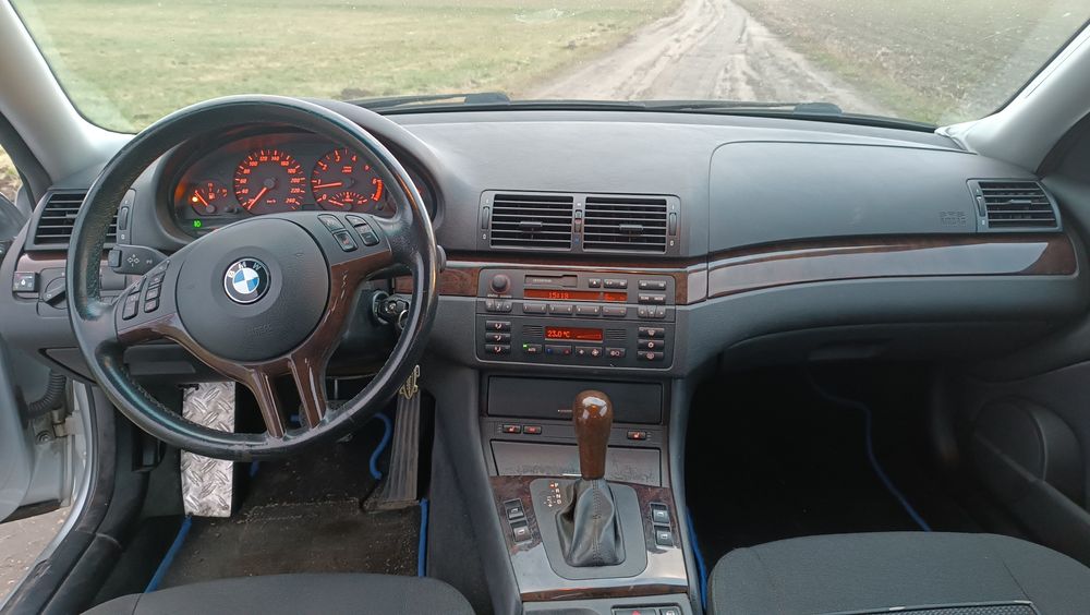 BMW E46 coupe, automat. Zamiana