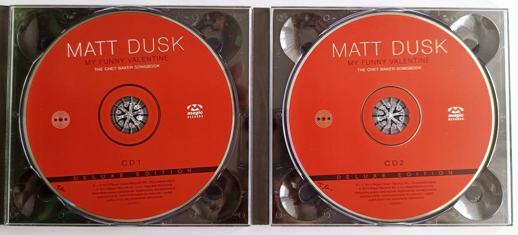 Matt Dusk My Funny Valentine De Luxe Edition 2CD PL 2013r