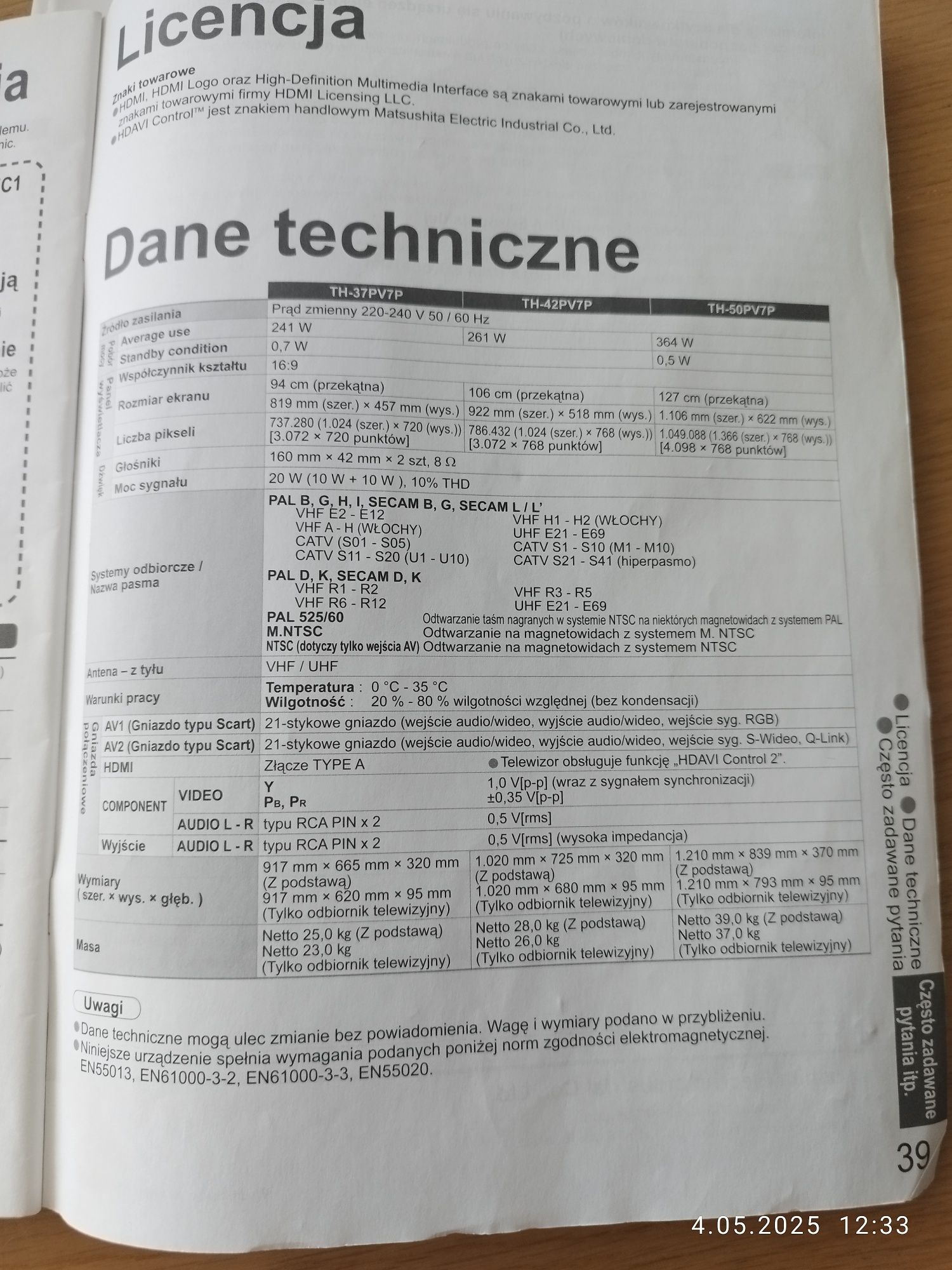 Sprzedam Tv Panasonic