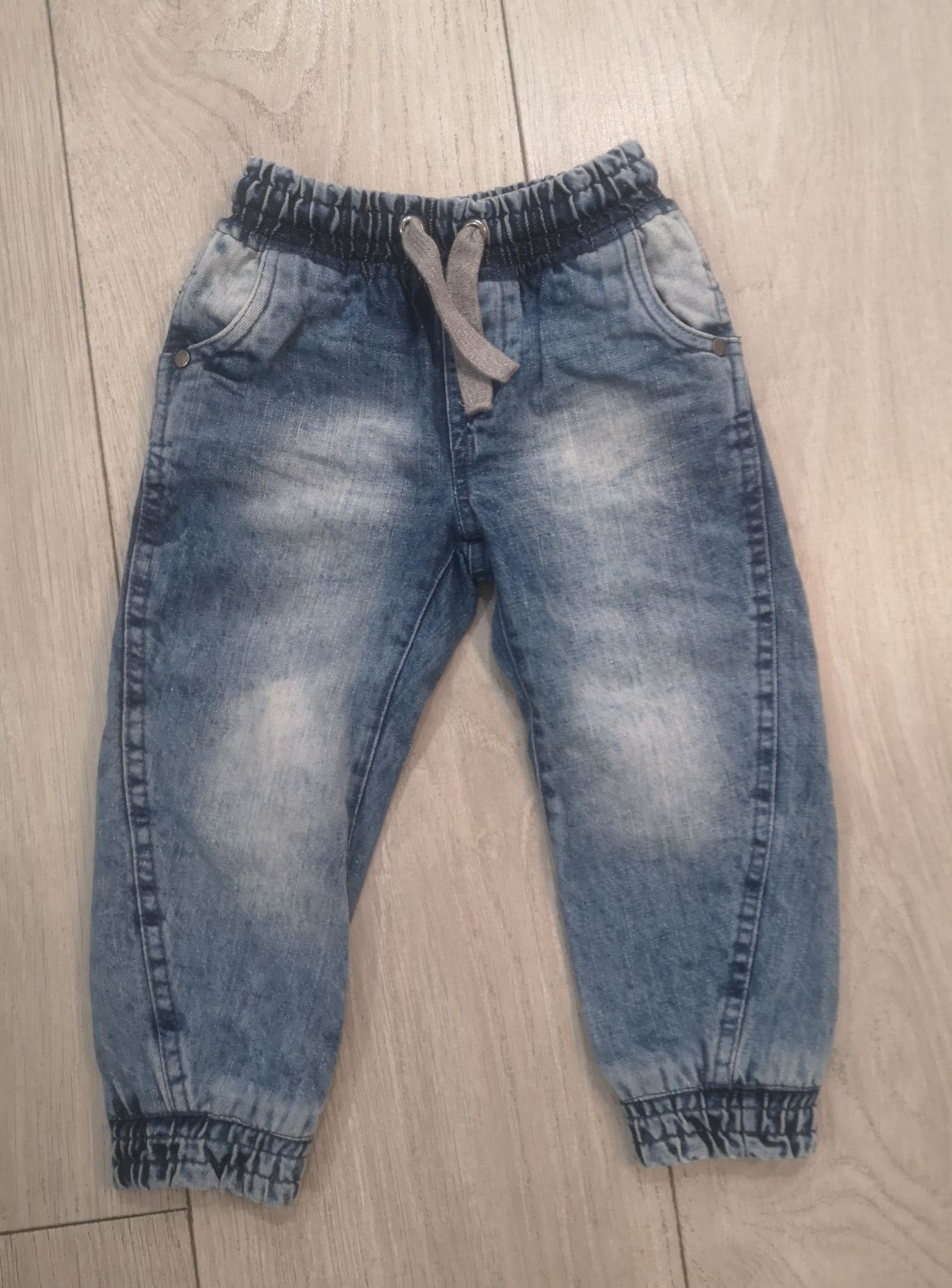 Ocieplane spodnie jeansy Mamas & Papas HM