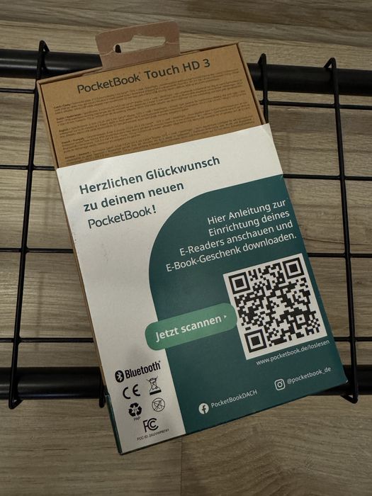 Електронна книга Pocketbook 632 Touch HD3 + чехол