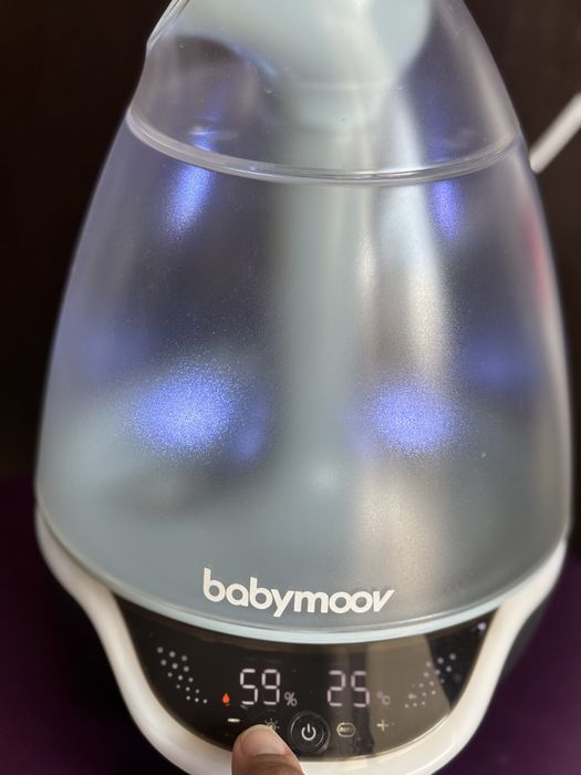 Babymoove Humidificador Silencioso Candeeiro de Noite