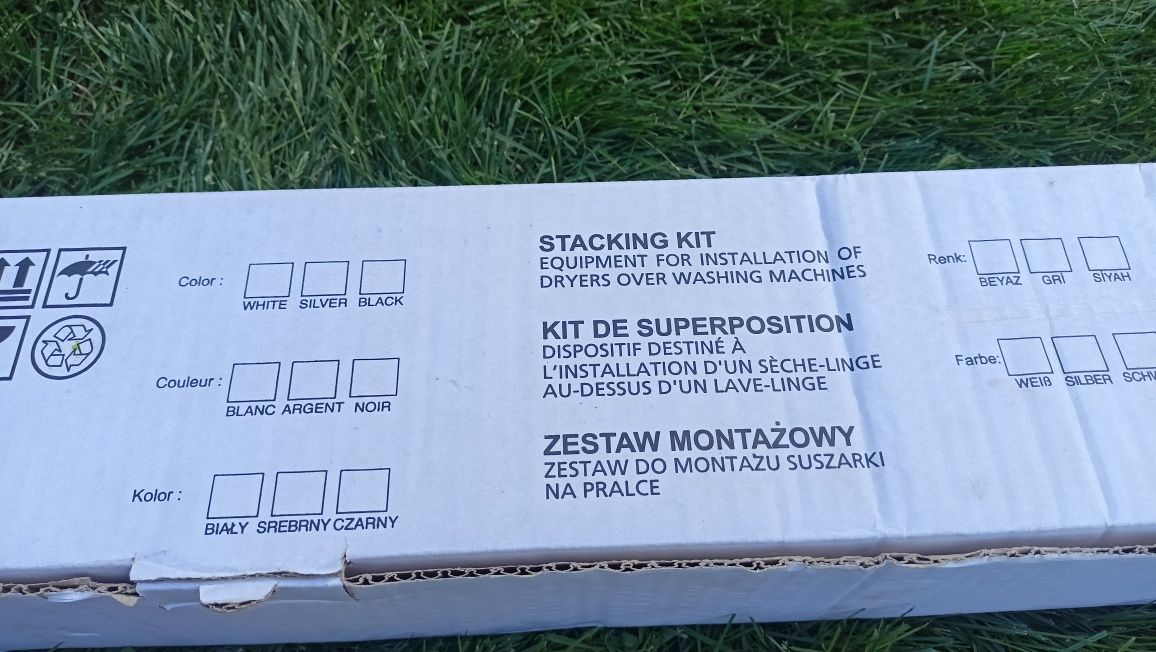 Zestaw montażowy suszarki na pralce