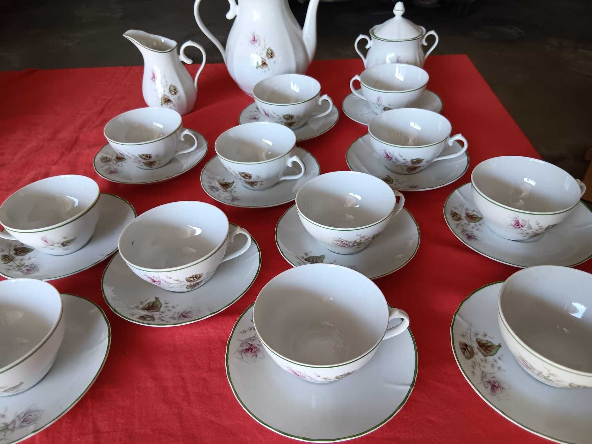 Serviço de chá de porcelana SPAL NOVO