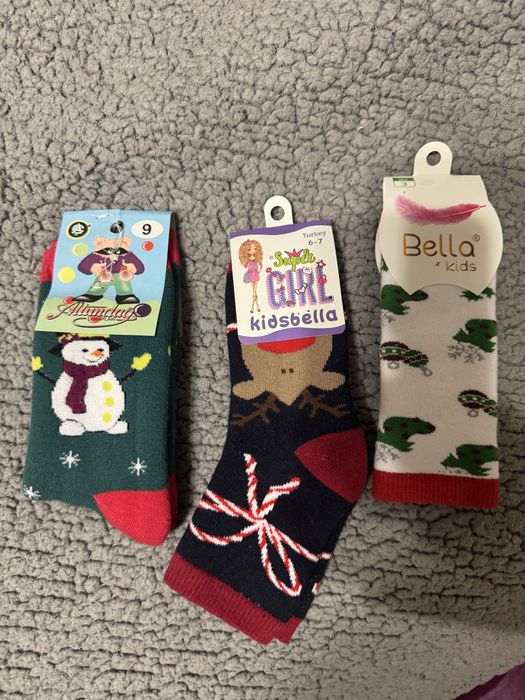 Носки дитячі новорічні