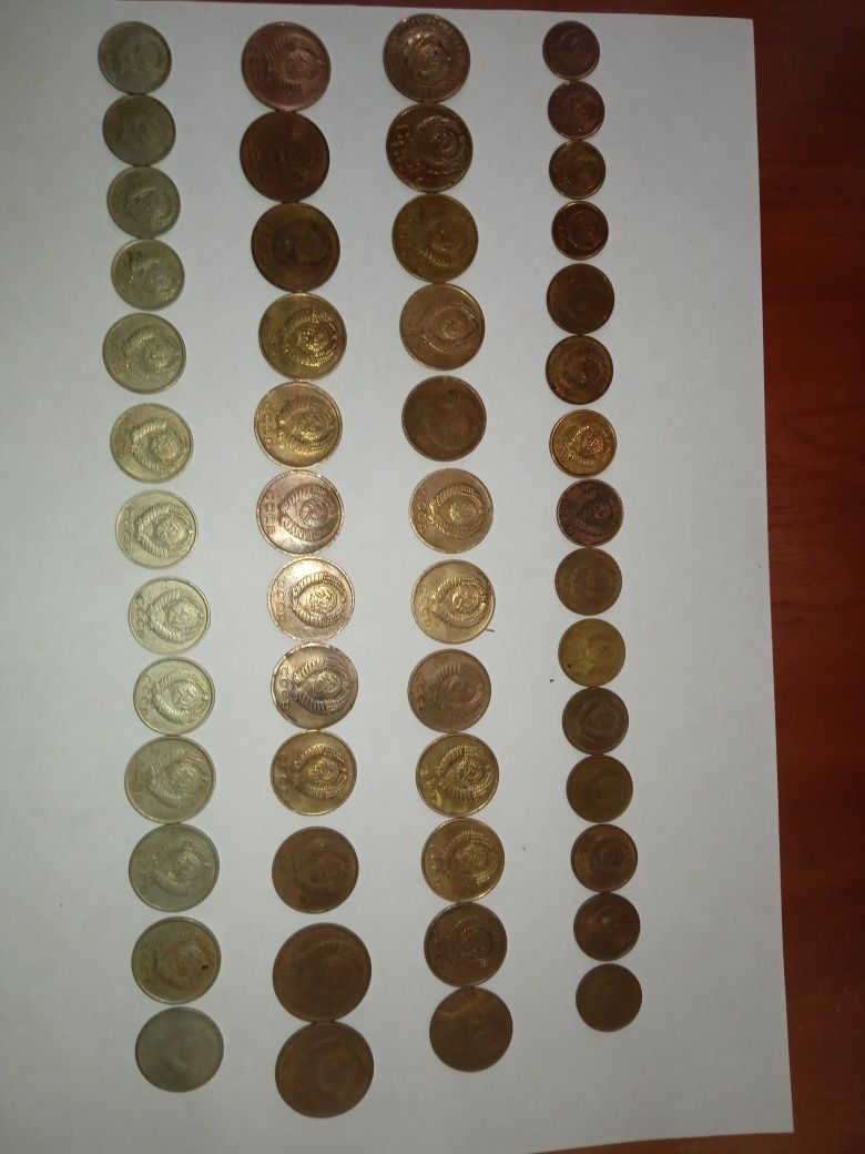Монеты СССР с 1931 по 1991 г.г.