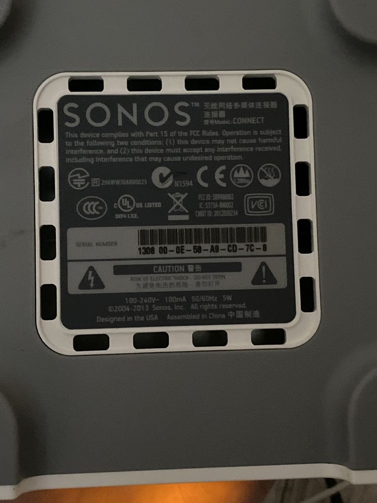 Sonos Connect s1