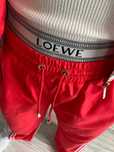 Loewe cudowny dres prosta nogawka paski wystająca guma