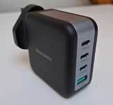 Ładowarka Recoren USB C, 4 Portowa 100W