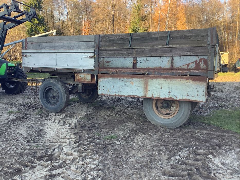 Przyczepa sztywna 8t Hl 6002 Hl6011 transport