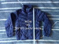 Kurtka puchowa WOW, XS, 90/10% puch/pierze. Stan bdb