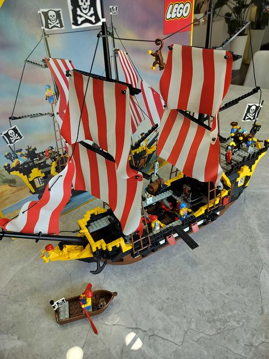 LEGO 6285 BLACK SEAS BARRACUDA Statek piracki Oryginalne opakowanie
