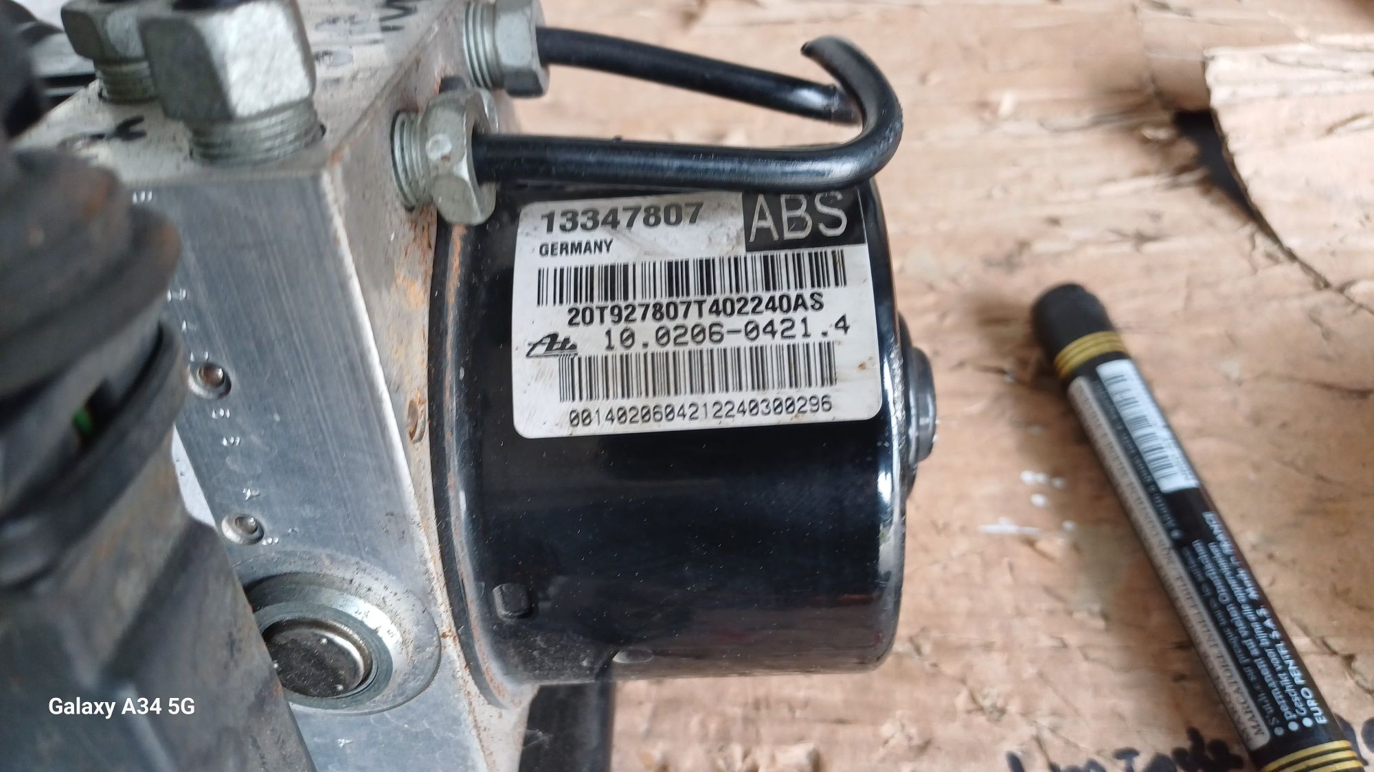 Pompa abs opel astra lV astra J 1,7diesel