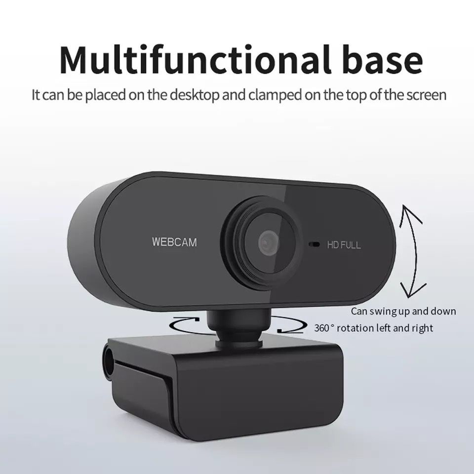 Web camera Веб камера FULL HD 1080p із вбудованим мікрофоном Webcam