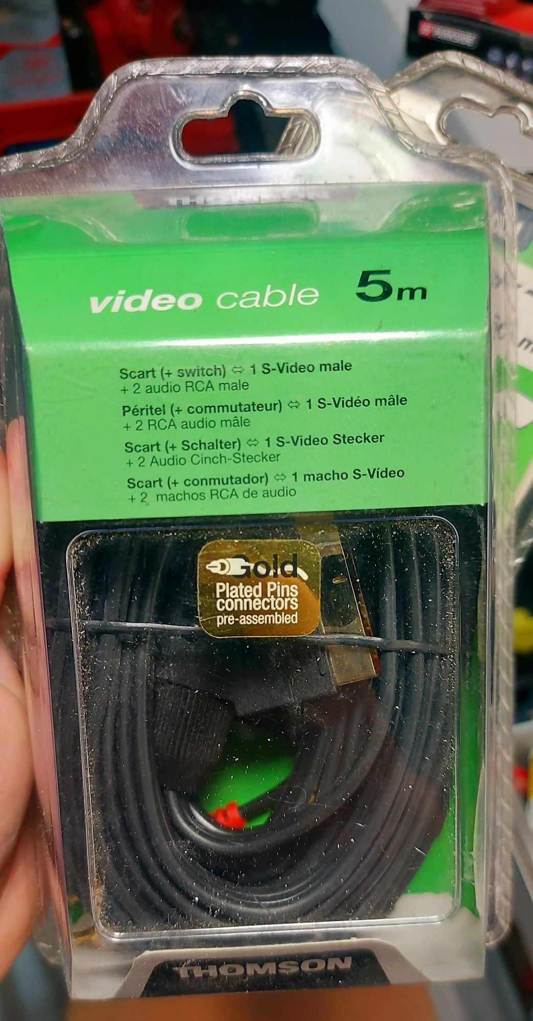 Cabos Scart para RCA