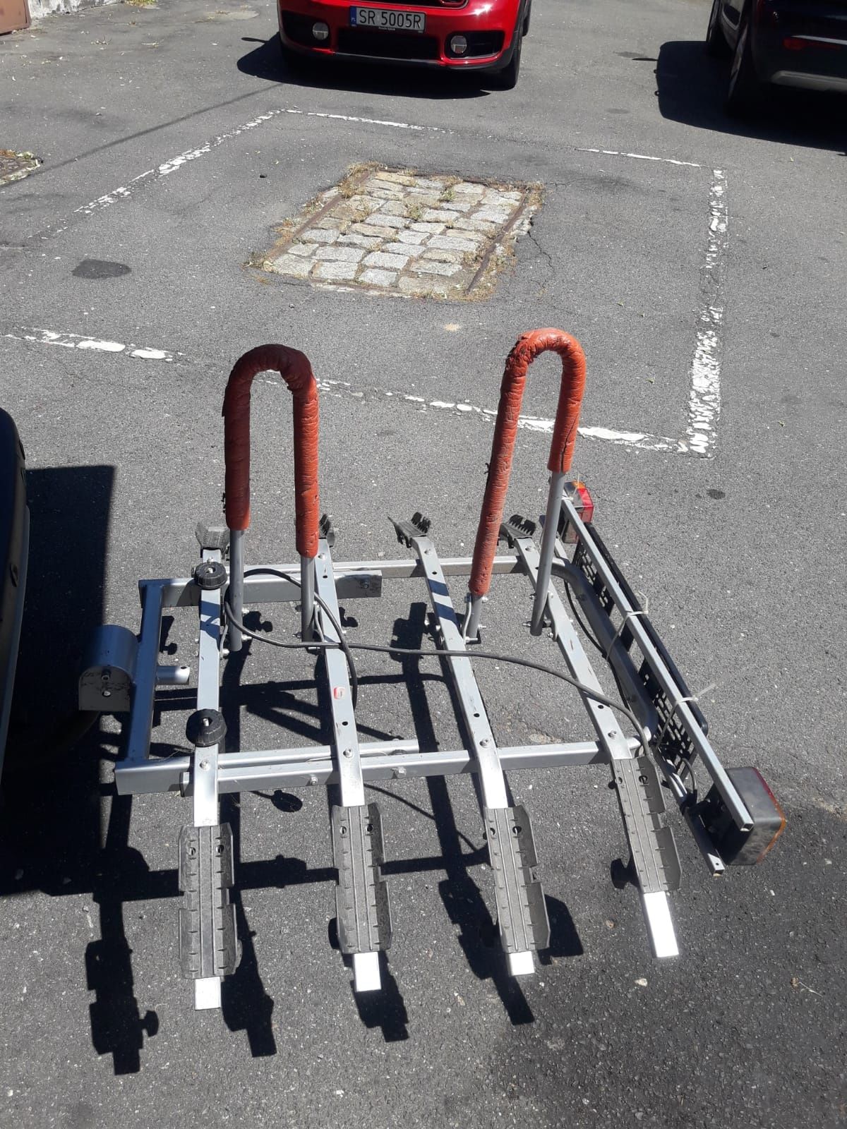 Bagażnik na 4 rowery