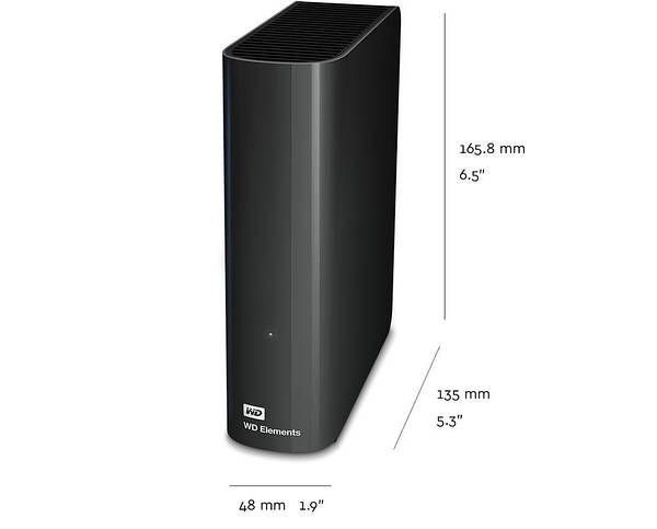 Жорсткий диск WD Elements Desktop 14 TB (WDBWLG0140HBK)