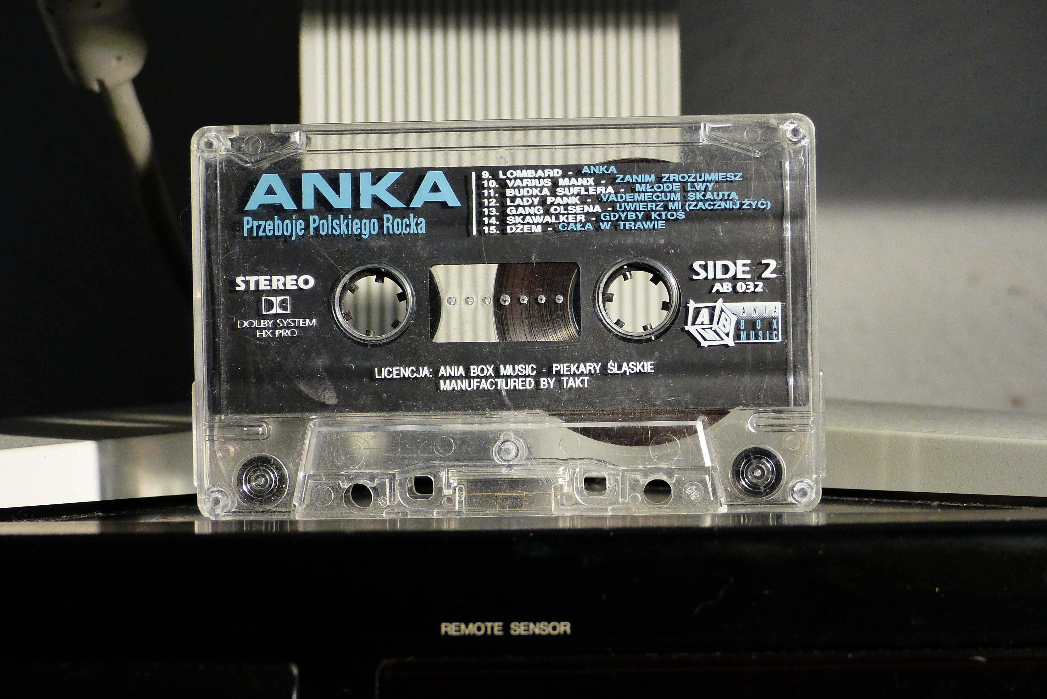 Przeboje Polskiego Rocka - Anka kaseta