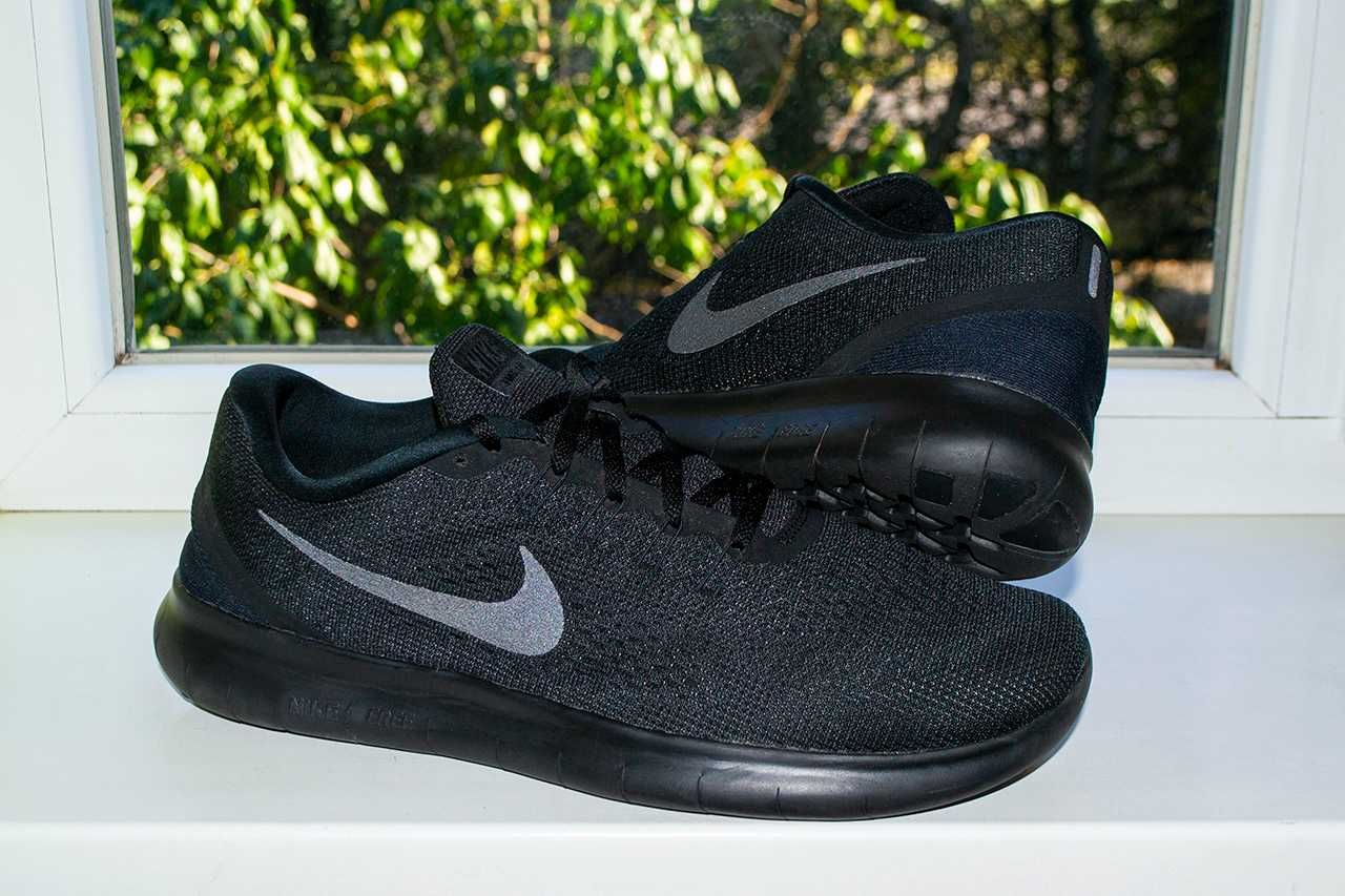 ‼️Кросівки бігові Nike Free Run 831508-002 Triple Black 44 р оригінал