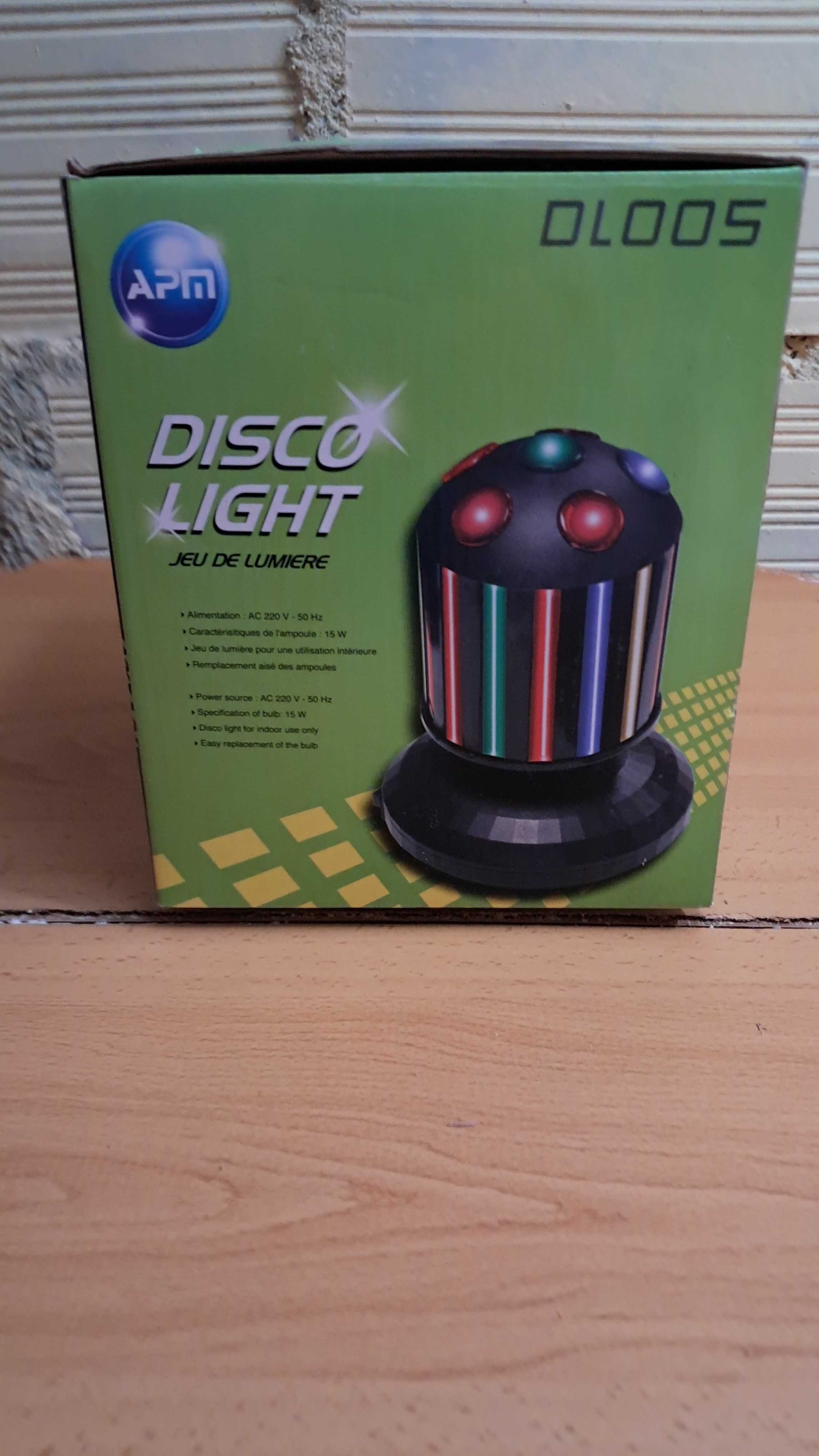 Sistema de Luz giratório para discoteca