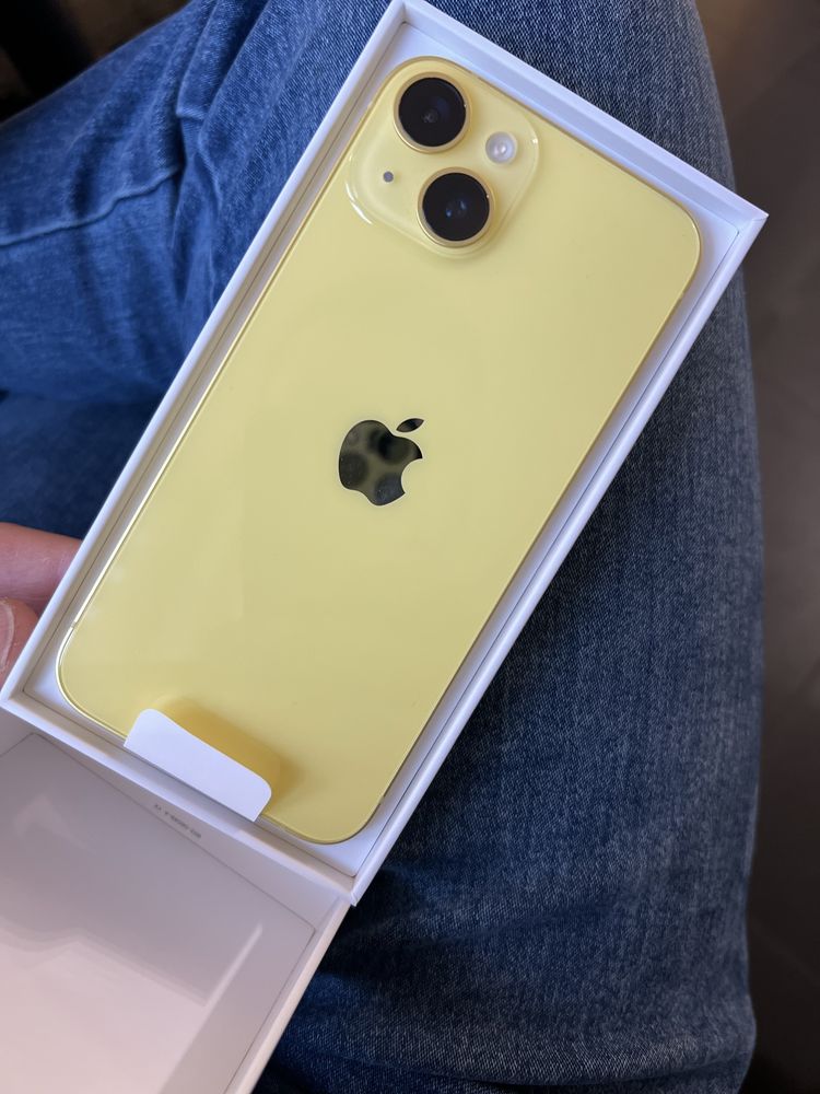 PROMOCJA iPhone 14 128GB Żółty piekny Nowy nie uruchamiany