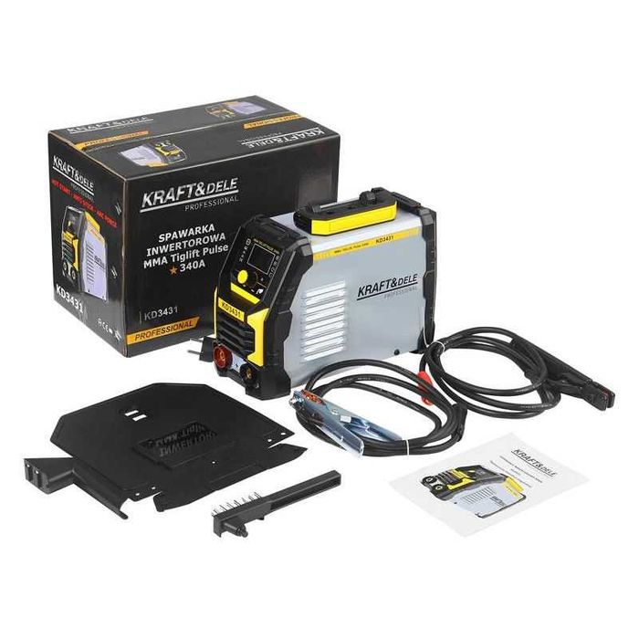 KRAFT&DELE Spawarka Inwertorowa Mma 230v/50hz Solidna 340a KD3431