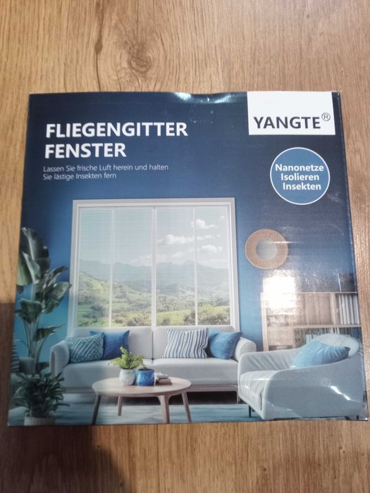 Siatka przeciw owadom na okno 150x180