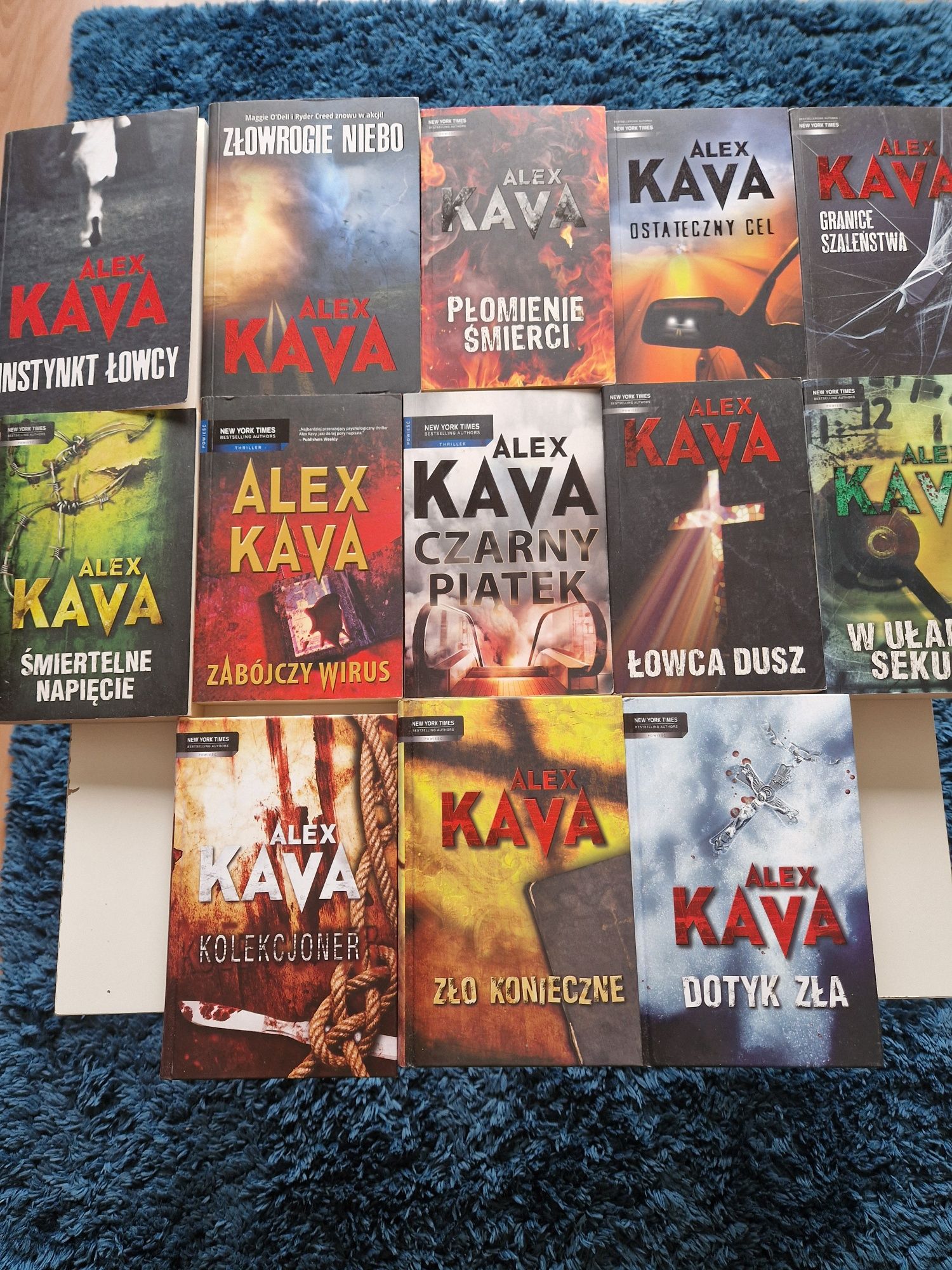 Alex Kava thriller 13 tomów seria o Maggie O'Dell