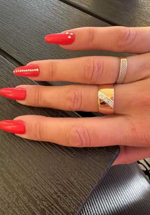 Серьги и кольцо 585п родій