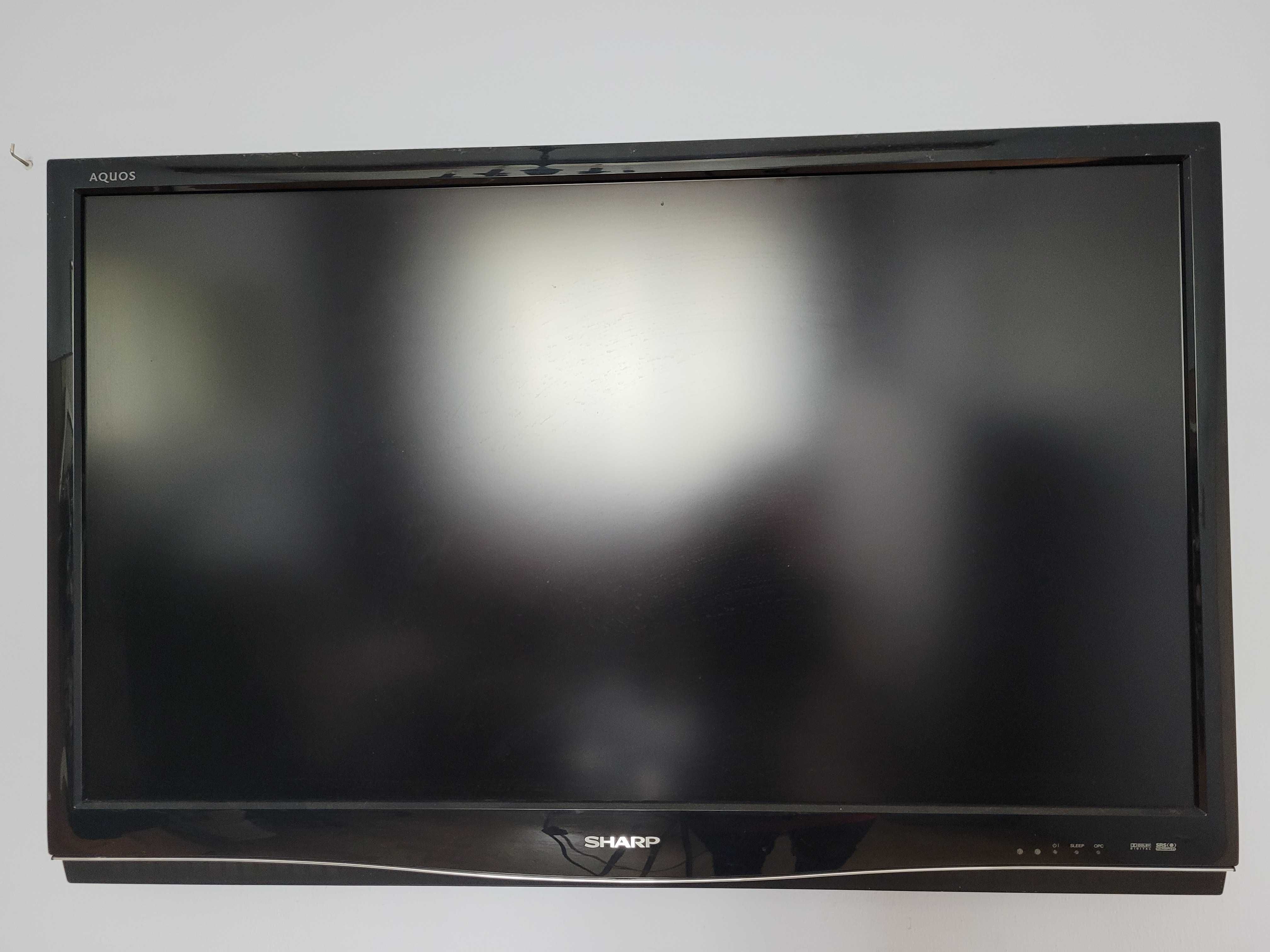 Monitor / telewizor Sharp, z uchwytem ściennym