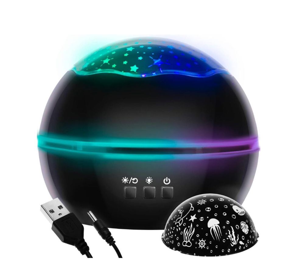 Lampka nocna Projektor obrotowy „Nowy”