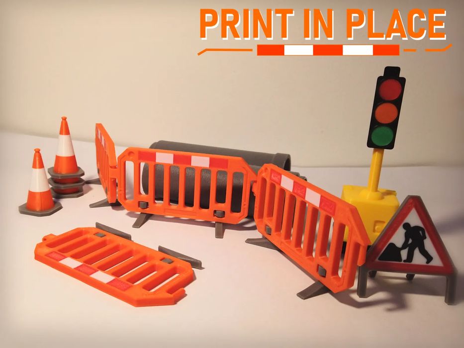 Barreira de Obras Mini UK V2