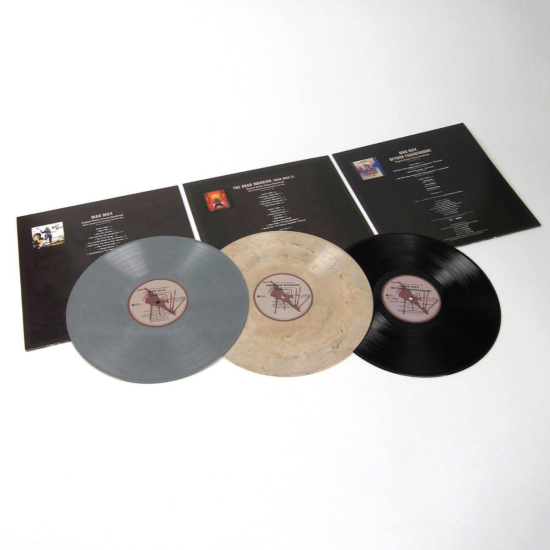 Mad Max Trilogy LIMITED 3xLP Color Vinyl Winyl